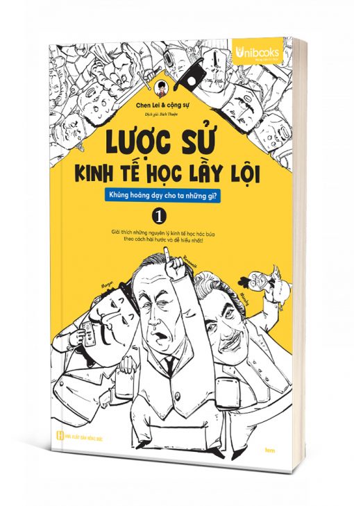 Bìa 3d cuốn sách Lược Sử Kinh Tế Học Lầy Lội - Tập 1