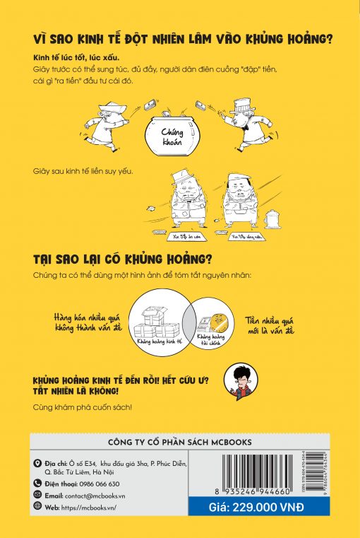 Bìa sau cuốn sách Lược Sử Kinh Tế Học Lầy Lội - Tập 1