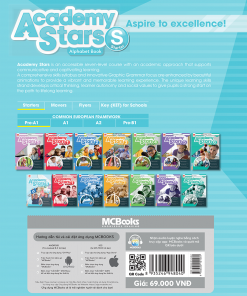Bia sau cuon Academy Stars Starter Alphabet Book