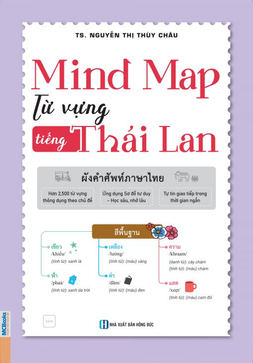 Bìa trước Mind map từ vựng tiếng Thái Lan