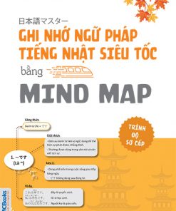 Bia truoc cuon 日本語マスター Ghi nho Ngu phap tieng Nhat sieu toc bang mindmap trinh do so cap