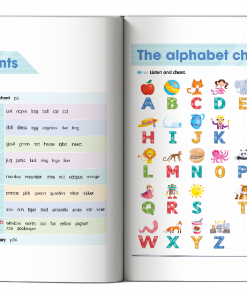 Muc luc cuon Academy Stars Starter Alphabet Book