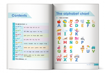 Mục lục cuốn Academy Stars Starter Alphabet Book
