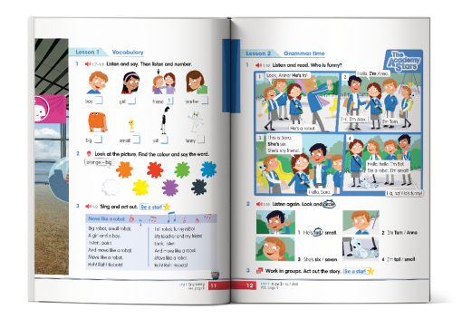 Nội dung cuốn Academy Stars Pupil's Book 1