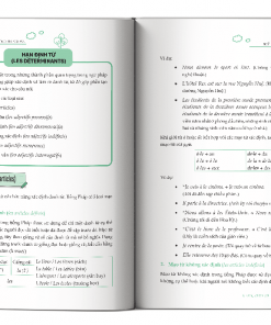 Noi dung cuon Ngu phap tieng Phap co ban