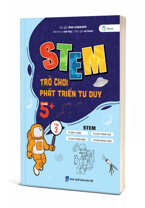 STEM Trò Chơi Phát Triển Tư Duy Tuổi 5+ – Tập 3
