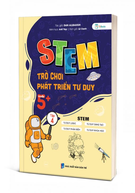 STEM Trò Chơi Phát Triển Tư Duy Tuổi 5+ – Tập 4