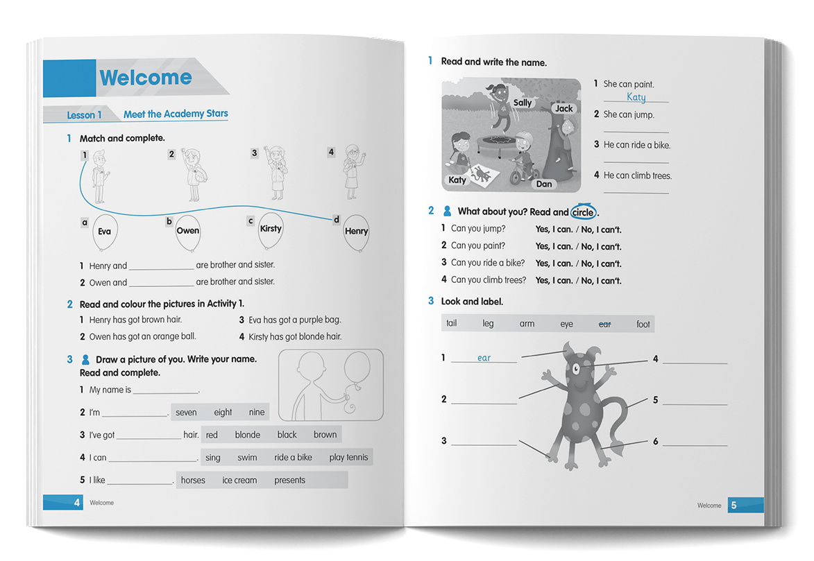 academy-stars Academy Stars Workbook 2