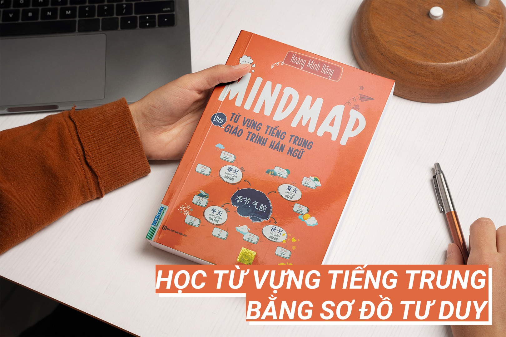 Sách Mind map Từu Vựng Tiếng Trung Theo Giáo Trình Hán Ngữ