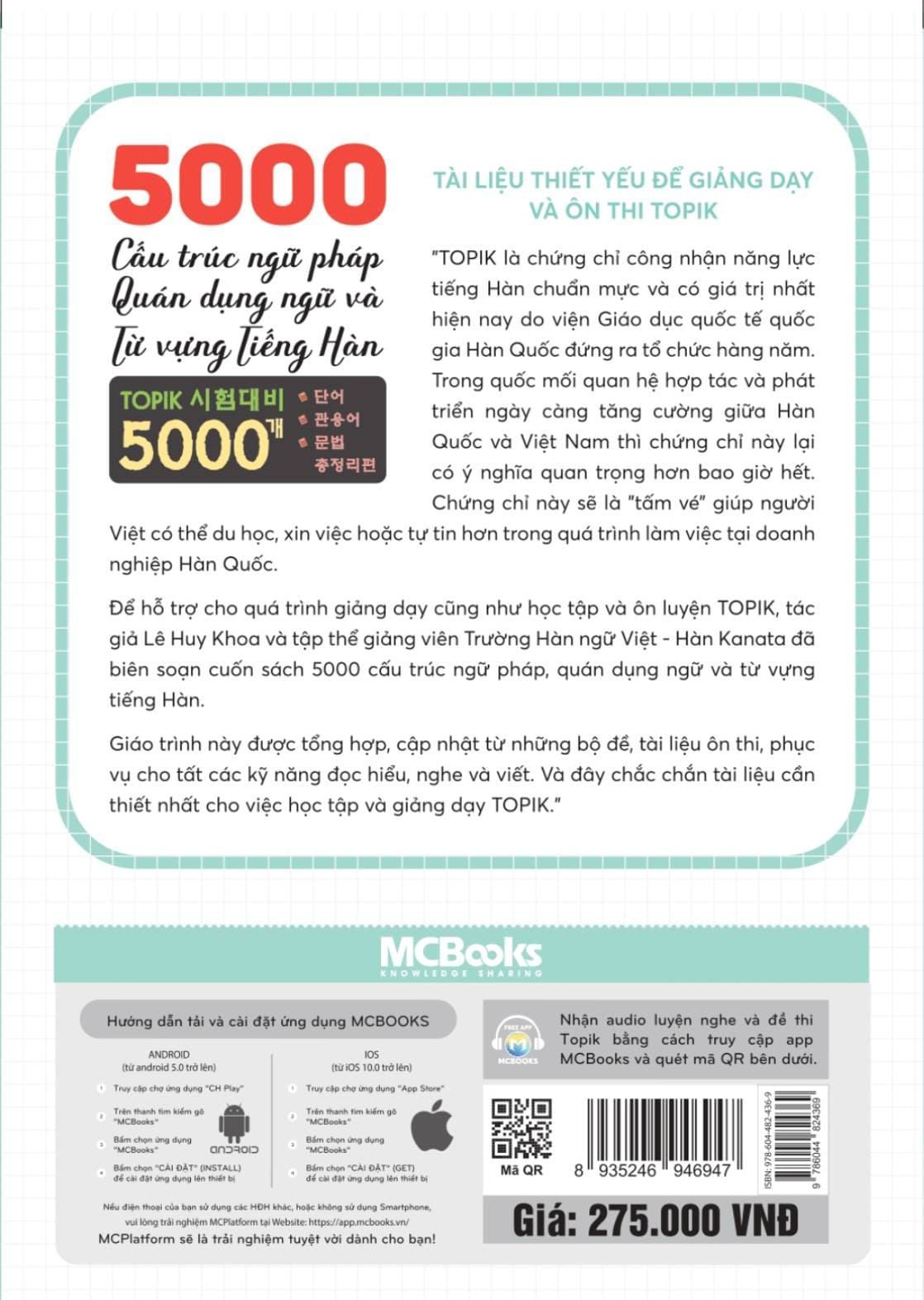 Bìa sau 5000 quán dụng ngữ Bia sau 5000 quan dung ngu