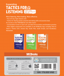 Bia sau cuon Tactics for listening Expanding