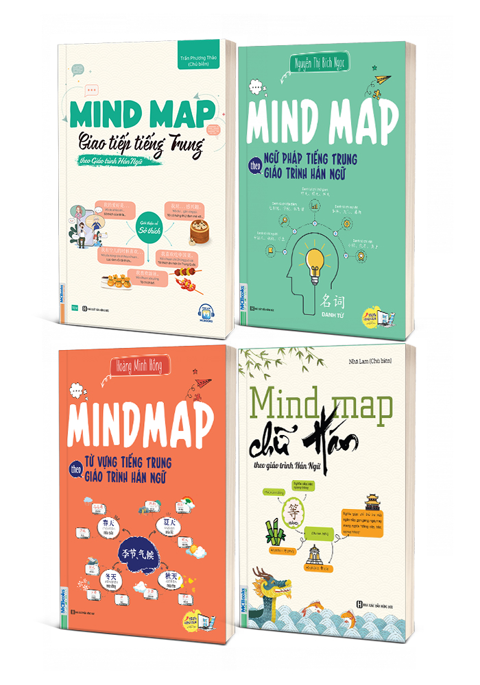 Bộ sách Mind Map Tiếng Trung Theo Giáo Trình Hán Ngữ