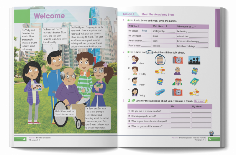 Academy Stars Pupil’s Book 4