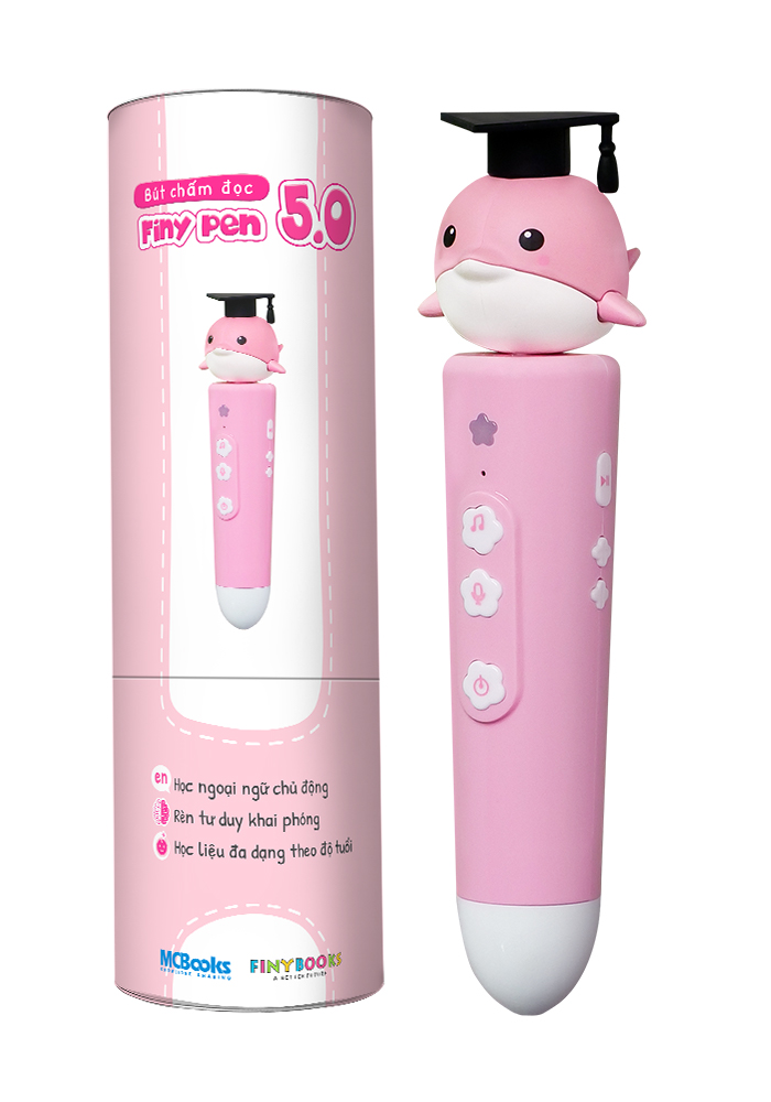 but-cham-doc-finypen-5.0-mau-hong Bút chấm đọc FinyPen 5.0 màu hồng