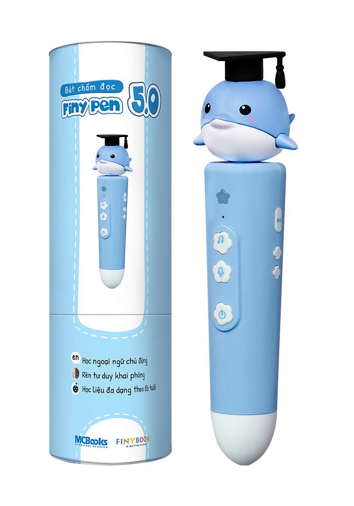 but-cham-doc-finypen-5.0-mau-xanh Bút chấm đọc FinyPen 5.0 màu xanh