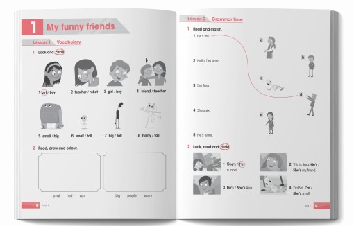 Academy Stars Workbook 1