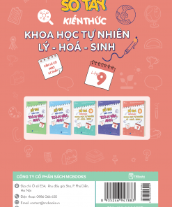 Bia sau So tay kien KHTN Ly Hoa Sinh lop 9