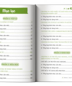 muc luc sach so tay kien thuc khoa hoc tu nhien lop 9