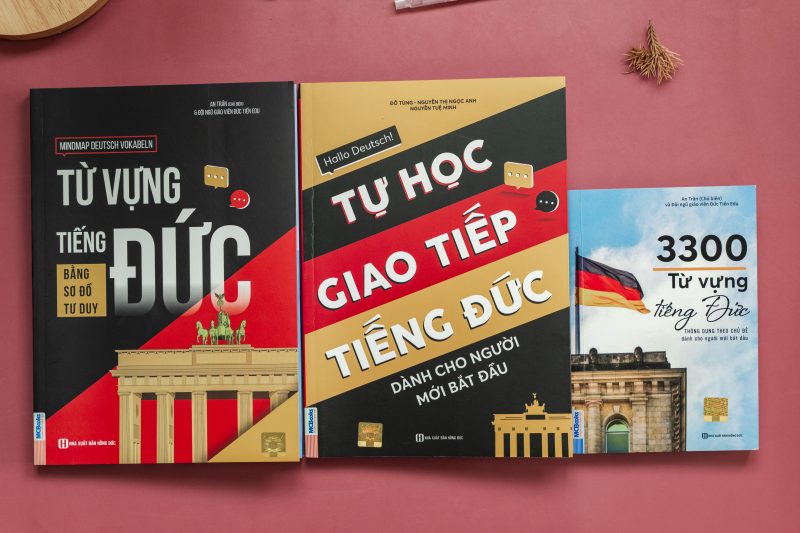 Bộ 3 cuốn Tự học tiếng Đức dành cho người mới bắt đầu