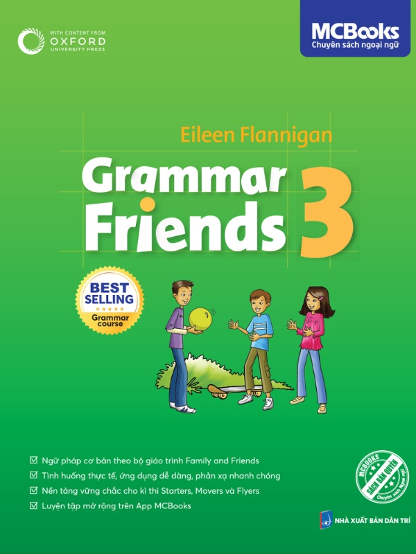 Bộ Grammar Friends PDF 1 - 6 Bản Quyền MCBooks | Đọc Thử Miễn Phí Sách Grammar Friends 3 - MCBooks