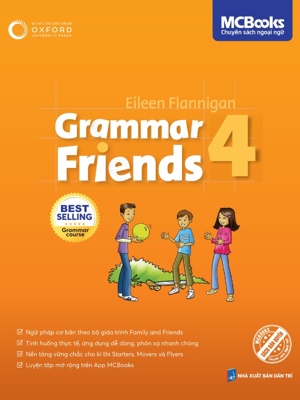 Bộ Grammar Friends PDF 1 - 6 Bản Quyền MCBooks | Đọc Thử Miễn Phí Sách Grammar Friends 4 - MCBooks