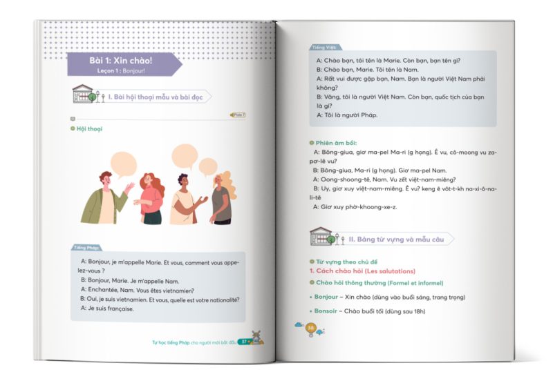 Tự Học Tiếng Pháp Cho Người Mới Bắt Đầu