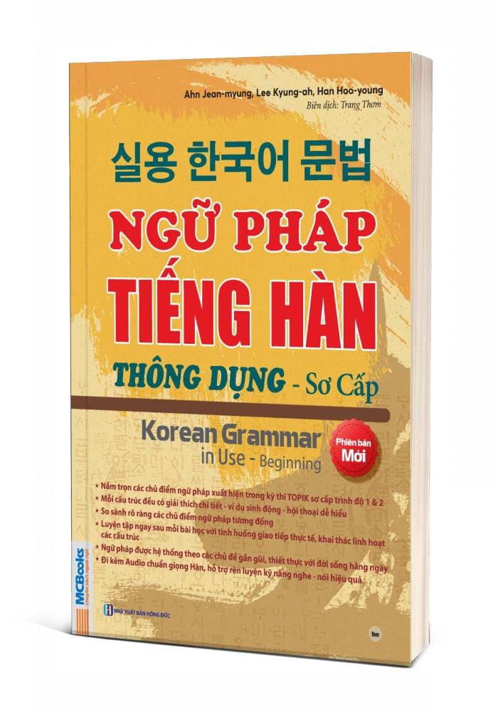 Korean Grammar In Use Beginning Ngữ pháp Tiếng Hàn thông dụng Sơ cấp Phiên bản mới
