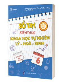 Sổ tay kiến thức Khoa học Tự nhiên Lý – Hóa – Sinh lớp 6
