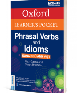 Bìa 3D cuốn Oxford Learner's pocket Phrasal Verbsong ngữ