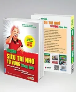 Luyện siêu trí nhớ từ vựng tiếng Anh bìa trước 3d